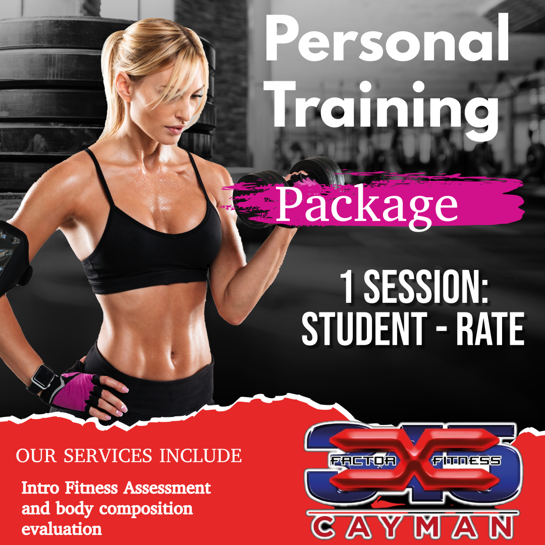 1 Session Student Personal Training Package